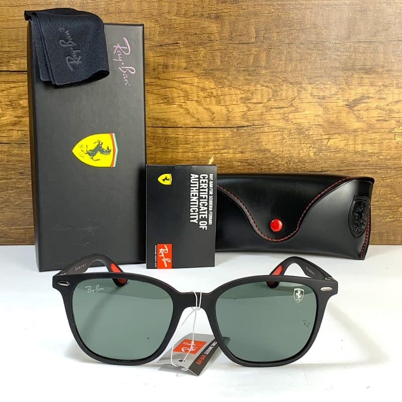 ⁦ray ban Ferrari  19191 club master  polarezed⁩ - الصورة ⁦2⁩